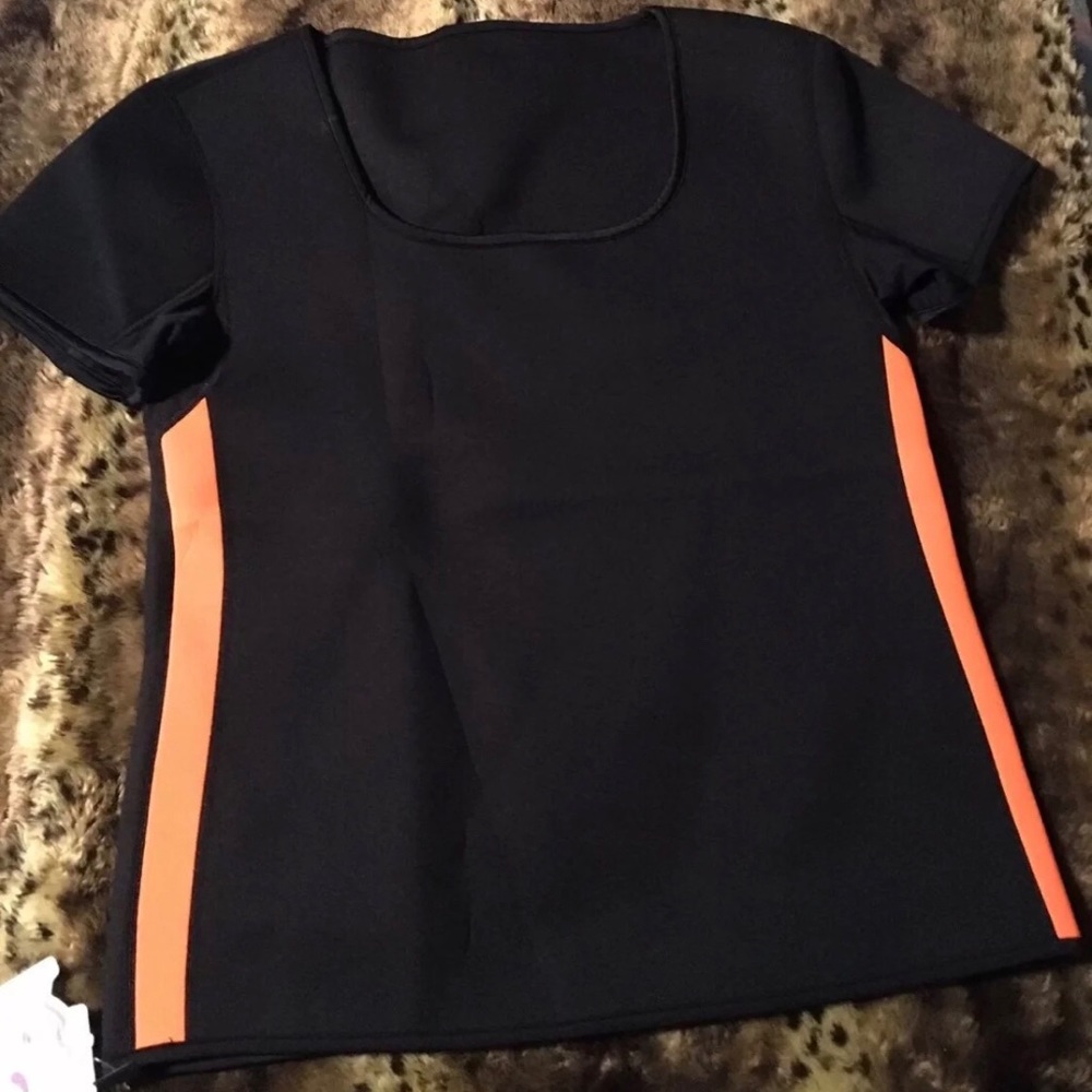 Body Shaper Orange & Black XXL Neoprene Workout!